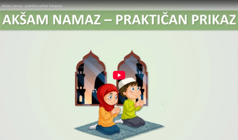 35. akšam namaz praktičan prikaz klanjanja