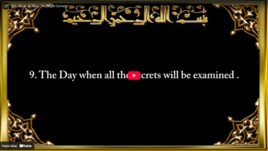 86. surah at tariq (the night comer)