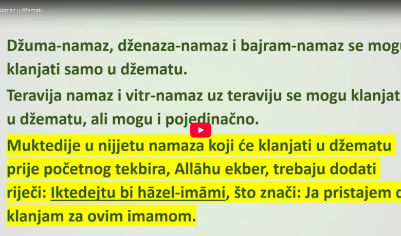 Namaz u džematu