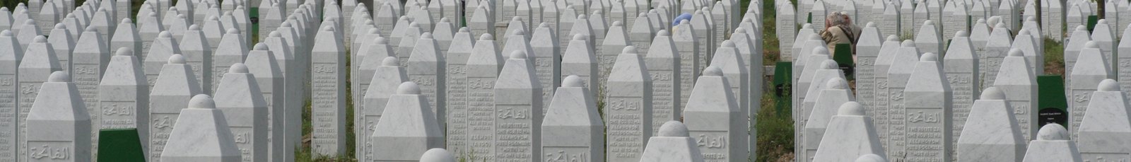 Srebrenica banner
