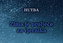 Zima je proljeće za vjernika